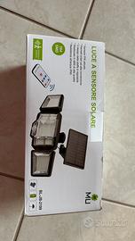 Lampada solare con sensore 204 LED