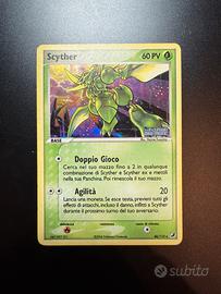 Scyther 46/115 Reverse Holo Stamped