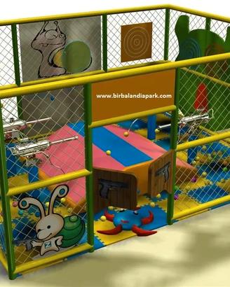 Gioco Struttura Cannoncini Spara Palline x Bambini