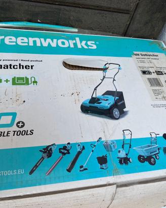 GreenWorks GD40SC38II-Arieggiatore-2 Batterie