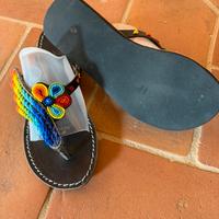 Ciabatte infradito , fatte a mano