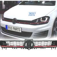 GRIGLIA VOLKSWAGEN VW GOLF 7 12-17 GTI NERO ROSSO