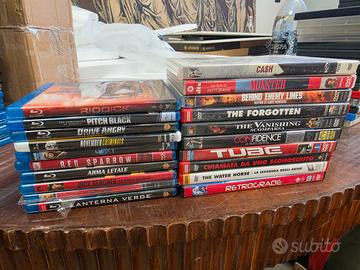 Lotto misto di 20 tra Blu-ray e DVD con film di az