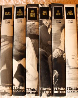 Videocassette Capolavori Italiani l'Unità