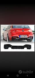 Diffusore bmw competition nero lucido