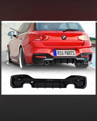 Diffusore bmw competition nero lucido