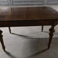 Tavolo Pranzo Massello Noce Allungabile