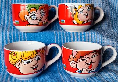 Serie 4 tazze Loacker nuovissime