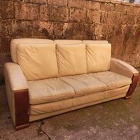 Divano in pelle 