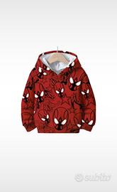 Felpa Spider-Man con Stampa All-Over – Bambino