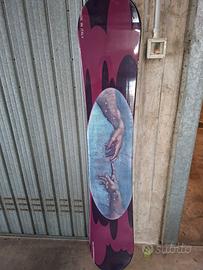 Snowboard fatto su misura unico