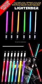 SPADA LASER DOPPIA GUERRE STELLARI CON LUCI SUONI