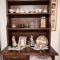  Credenza  legno con contenitore