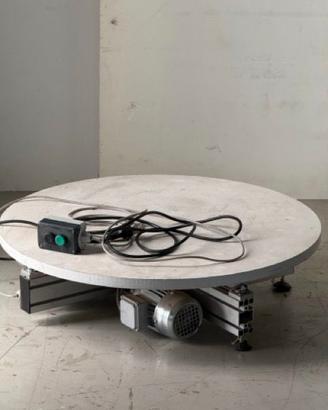 Piattaforma girevole elettrica 360°