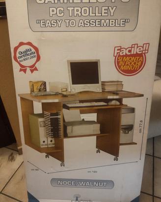 scrivania porta pc 