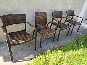 sedie da giardino 