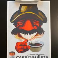 Poster caffè Paulista Lavazza, quadro cucina a3