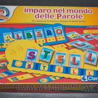 Gioco in scatola "Imparo nel mondo delle parole"