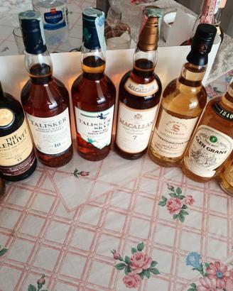 whisky single malt bottle