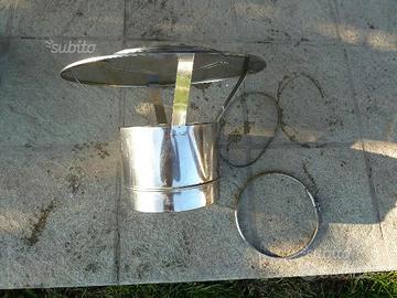 Fungo comignolo finale camino acciaio inox riscald