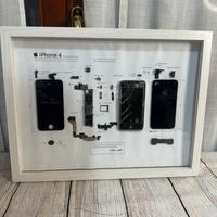 Quadro Iphone 4 smontato disassemblato teardown