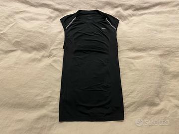 NIKE Maglia termica smanicata da uomo taglia S