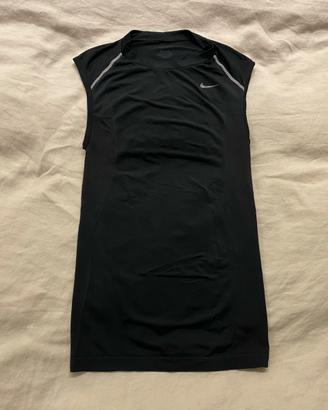 NIKE Maglia termica smanicata da uomo taglia S