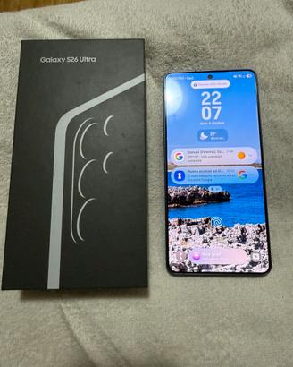Samsung galaxy s26 ultra 256 gb 40 cicli ricarica