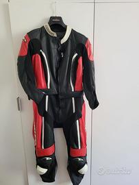 Tuta pelle donna XL + guanti XXS GIMOTO