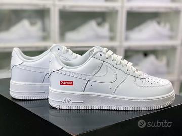 Supreme x Nike Air Force 1 "Box Logo" Bianco 41
