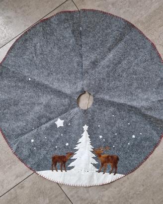 Tappeto copri base albero