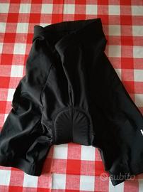 pantaloncini ciclismo neri bambino 