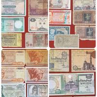 Lotto 30 banconote 🌎 mondiali Spagna Germania