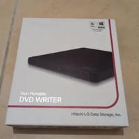 Slim portable DVD writer hitachi-lg