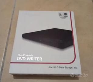 Slim portable DVD writer hitachi-lg