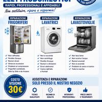 Riparazioni Frigoriferi Lavatrici Lavastoviglie