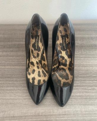 Scarpe Décolleté Dolce&Gabbana cuoio vero