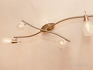 Lampadario da Soffitto 4 faretti