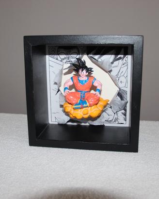 Quadro Goku su Nuvola Speedy