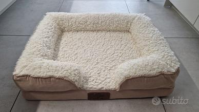 Cuccia Ortopedica per Cani con Fodera Impermeabile
