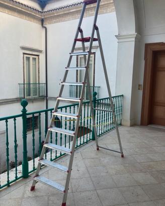Scala a forbice 1o gradini + appoggio