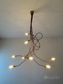 lampadario sospensione Catellani&Smith "Torciù 9"