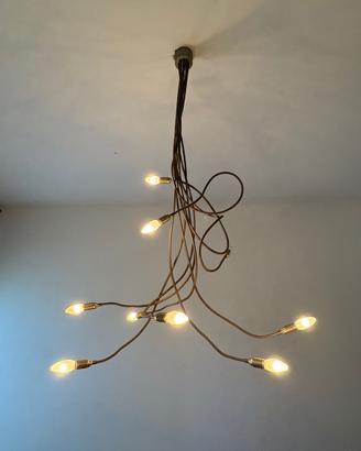lampadario sospensione Catellani&Smith "Torciù 9"