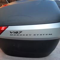 Bauletto con portapacchi Honda Shadow 750 Phantom