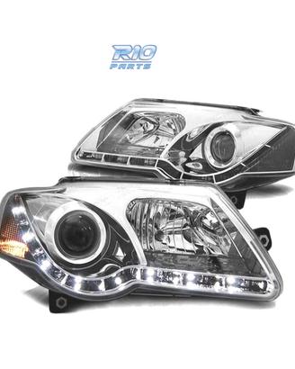 FARI DAYLIGHT VOLKSWAGEN VW PASSAT 3C 05-10 CROMAT