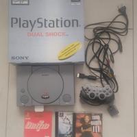Console PlayStation 1 Ps1 Boxata con Scatola Funzi