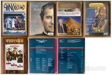 n.8 DVD a 23 euro film video, filmati vari