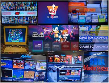 PC Batocera retrogaming ufficio win10/11