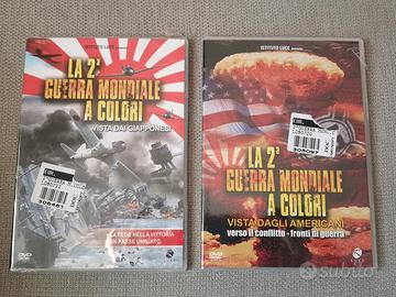 2 DVD  La seconda guerra mondiale a colori". Nuovi