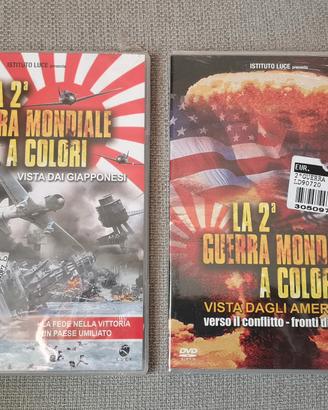 2 DVD  La seconda guerra mondiale a colori". Nuovi
